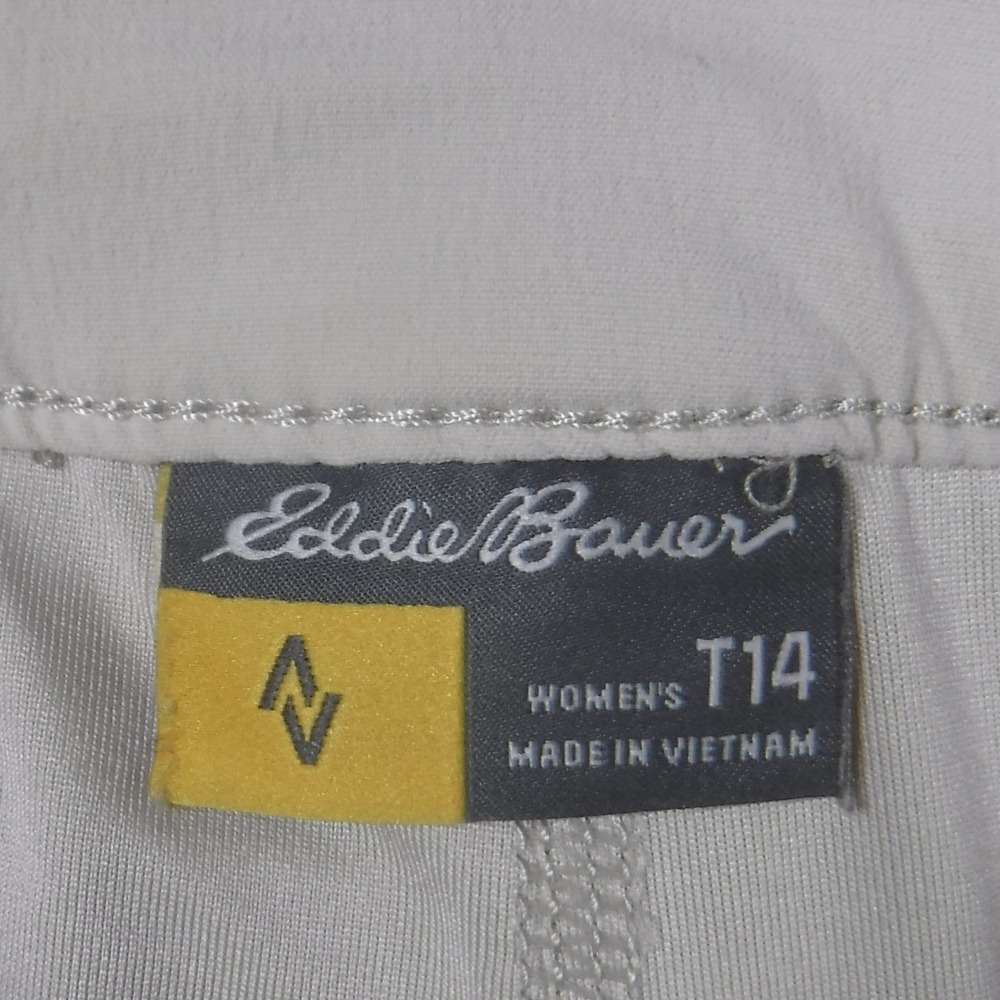 Eddie Bauer Travex Women Tan Beige Hiking Athletic Skort Size T14 Tall - Picture 8 of 10